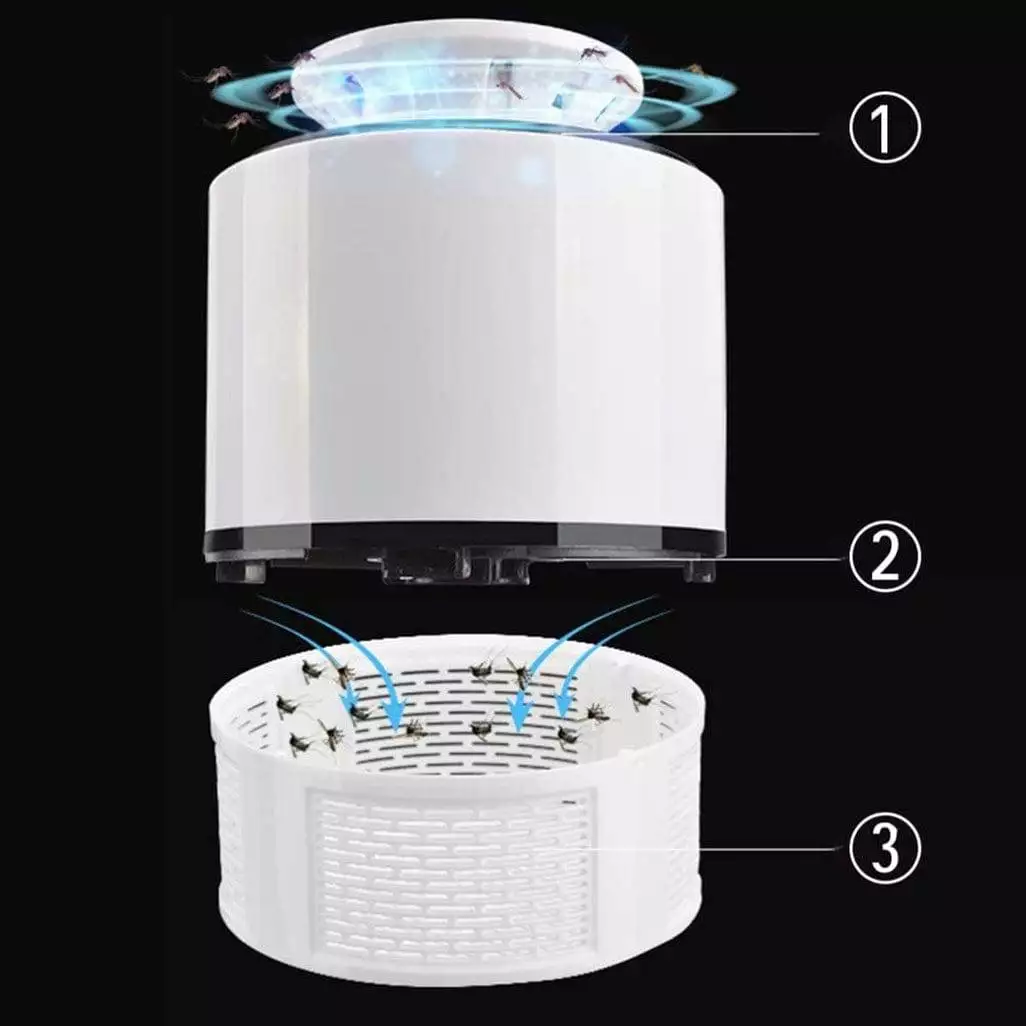 GADMODO- MOSQUITO KILLER TRAP LAMP - Image 8