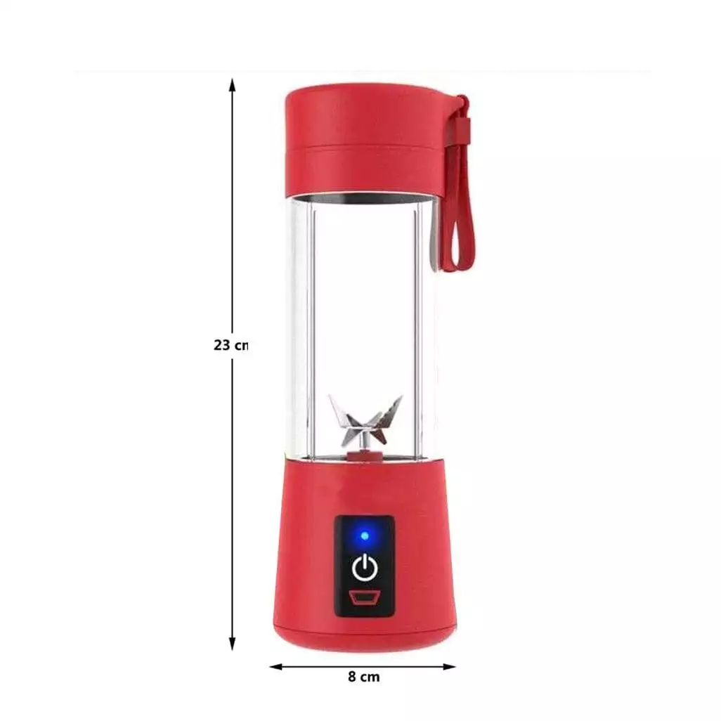 GADMODO- PORTABLE USB ELECTRIC JUICER - 6 BLADES (PROTEIN SHAKER) - Image 3